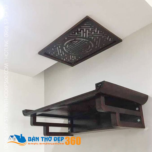 Địa chỉ bán bàn thờ treo tường gỗ sồi Uy Tín - Giá Rẻ