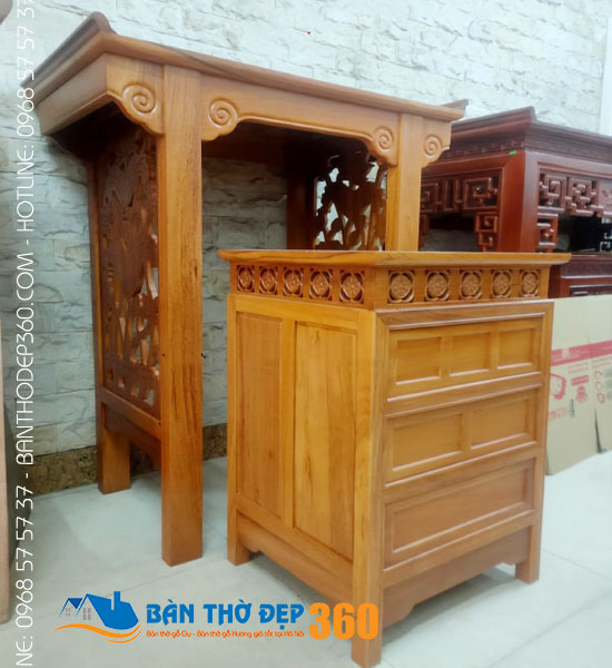 Bàn thờ đứng đẹp - Các mẫu bàn thờ đẹp nhất Hà Nội