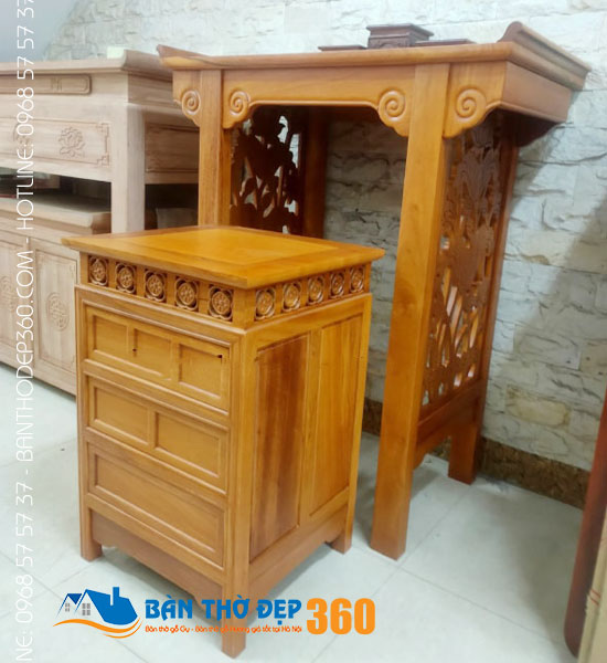 Bàn thờ đứng đẹp - Các mẫu bàn thờ đẹp nhất Hà Nội