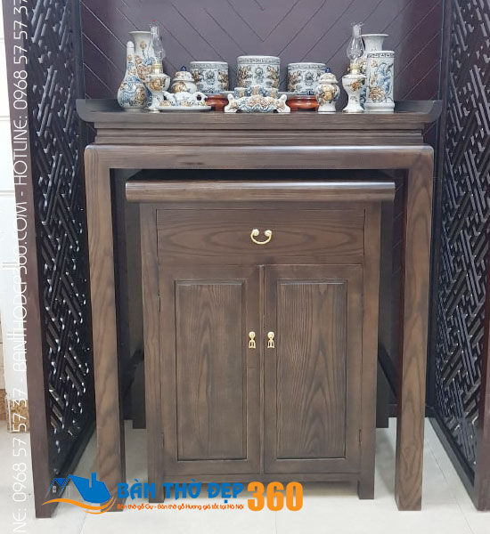 Địa chỉ bàn thờ đứng đơn giản đẹp cao cấp tại Hà Nội