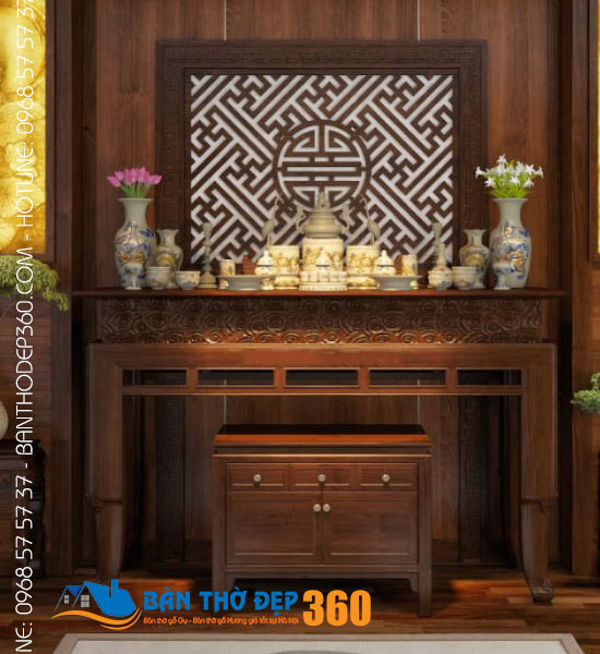 Địa chỉ bán bàn thờ đứng gỗ mít uy tín tại Hà Nội