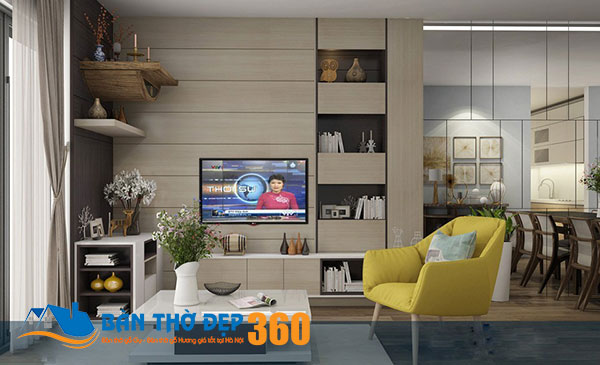 Mẫu tủ thờ chung cư hiện đại