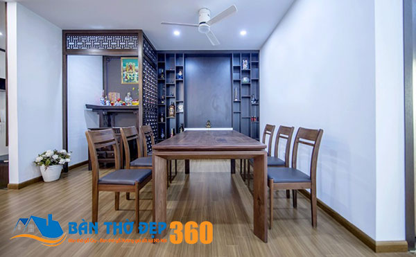 Đặt bàn thờ nhà chung cư ở vị trí thoáng