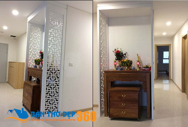 Bài vị tổ tiên trên bàn thờ đúng phong thủy