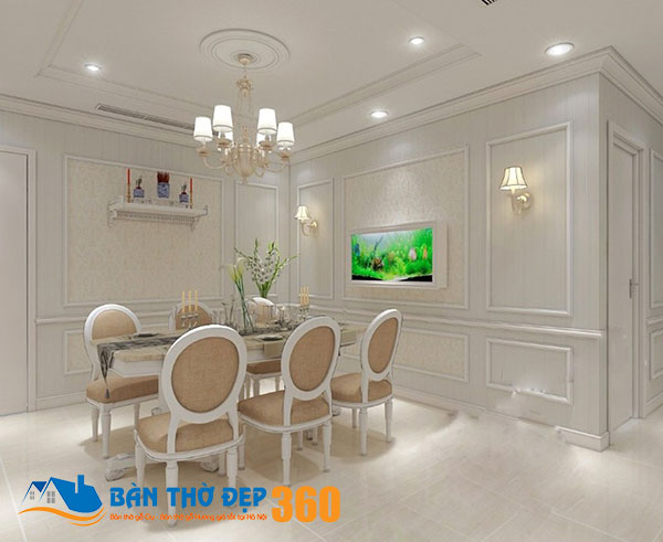 Mẫu bàn thờ cho nhà chung cư nhỏ treo tường