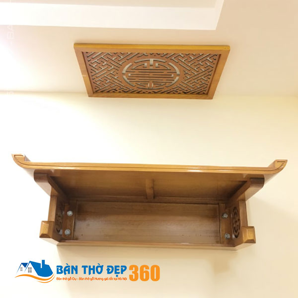 Bàn thờ treo tường chung cư Hà Nội