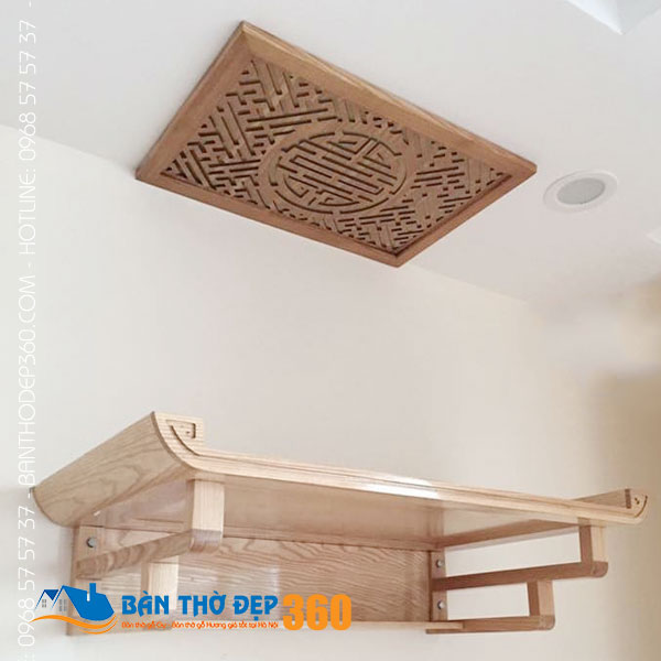 Bàn thờ treo tường giá rẻ nhất, đẹp nhất tại Hà Nội