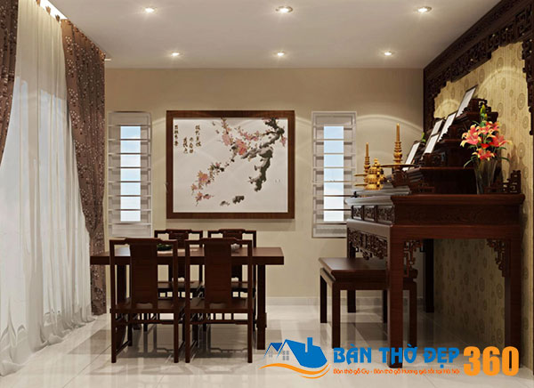 100+ mẫu bàn thờ tủ đứng Đẹp - Hiện đại - Hợp phong thủy 2020
