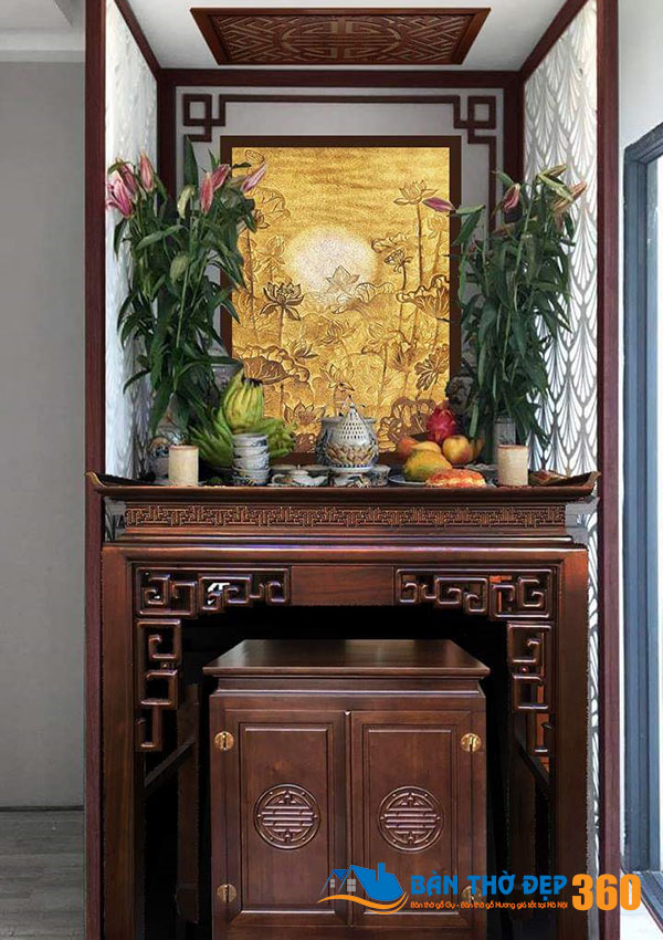 100+ mẫu bàn thờ tủ đứng Đẹp - Hiện đại - Hợp phong thủy 2020