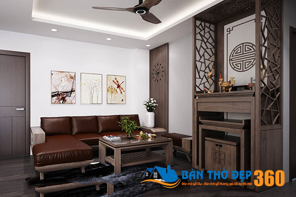 100+ mẫu bàn thờ tủ đứng Đẹp - Hiện đại - Hợp phong thủy 2020