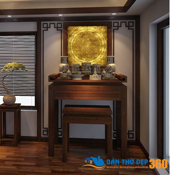 100+ mẫu bàn thờ tủ đứng Đẹp - Hiện đại - Hợp phong thủy 2020
