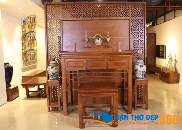 100+ mẫu bàn thờ tủ đứng Đẹp - Hiện đại - Hợp phong thủy 2020