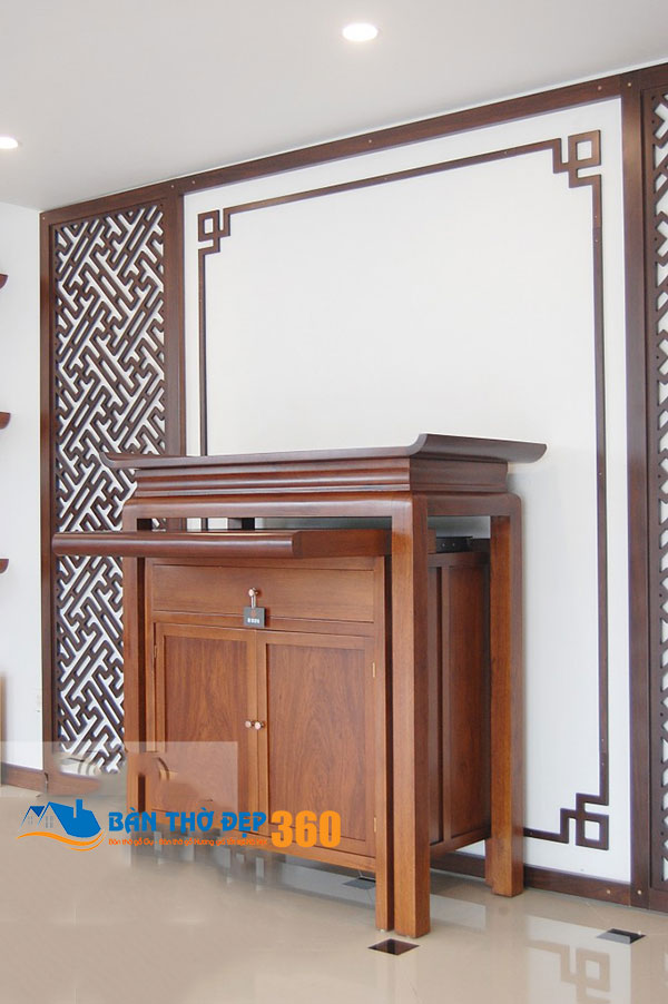 60 Mẫu bàn thờ hiện đại , Bàn thờ đẹp - Tủ thờ hiện đại hợp phong thủy