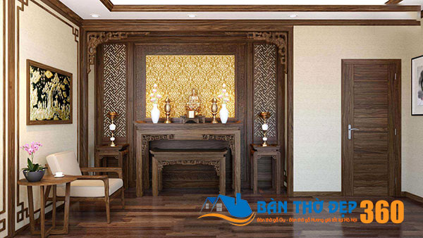 Bàn thờ hiện đại - đồ thờ phong thủy