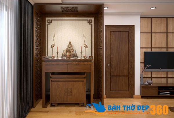 Bàn thờ hiện đại - đồ thờ phong thủy