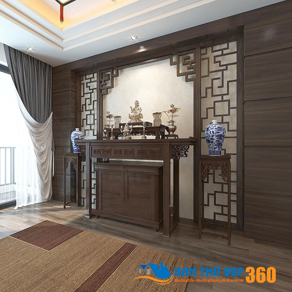 60 Mẫu bàn thờ hiện đại , Bàn thờ đẹp - Tủ thờ hiện đại hợp phong thủy