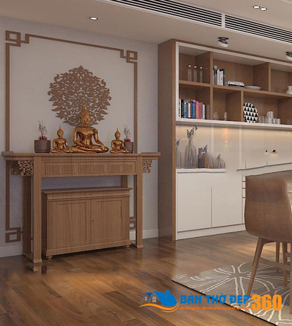 60 Mẫu bàn thờ hiện đại , Bàn thờ đẹp - Tủ thờ hiện đại hợp phong thủy