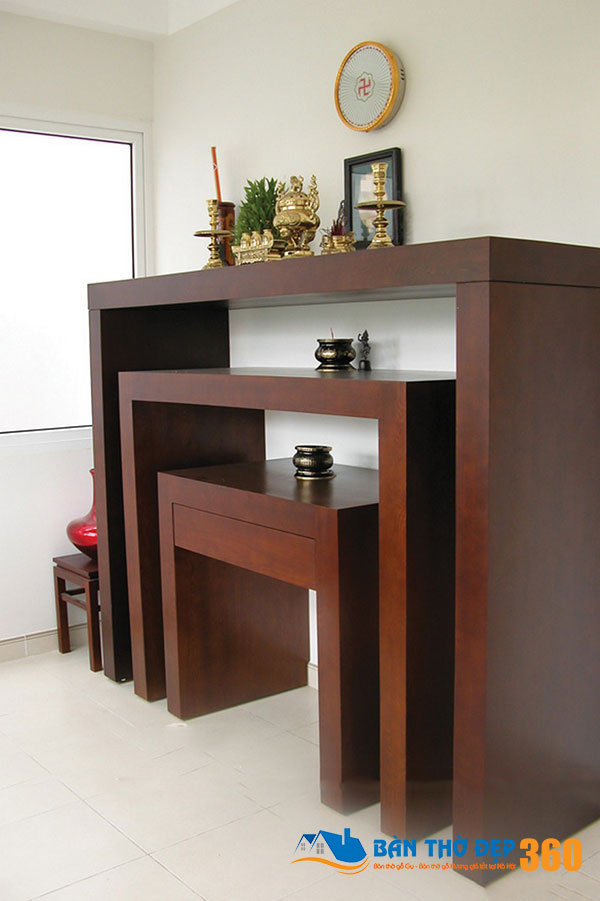 17 mẫu tủ thờ hiện đại đẹp nhất dành cho chung cư