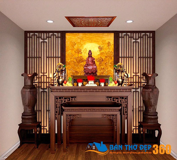 50+ mẫu bàn thờ, tủ thờ Đẹp - Hiện đại - Hợp phong thủy 2021