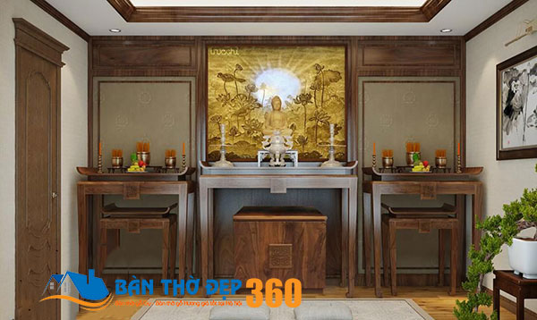 Tủ bàn thờ hiện đại