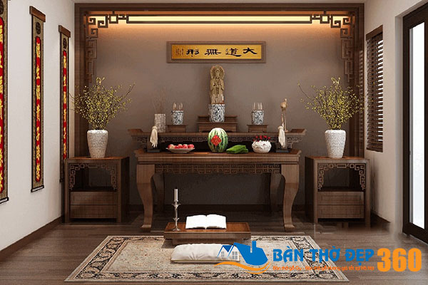 Bàn thờ hiện đại - đồ thờ phong thủy
