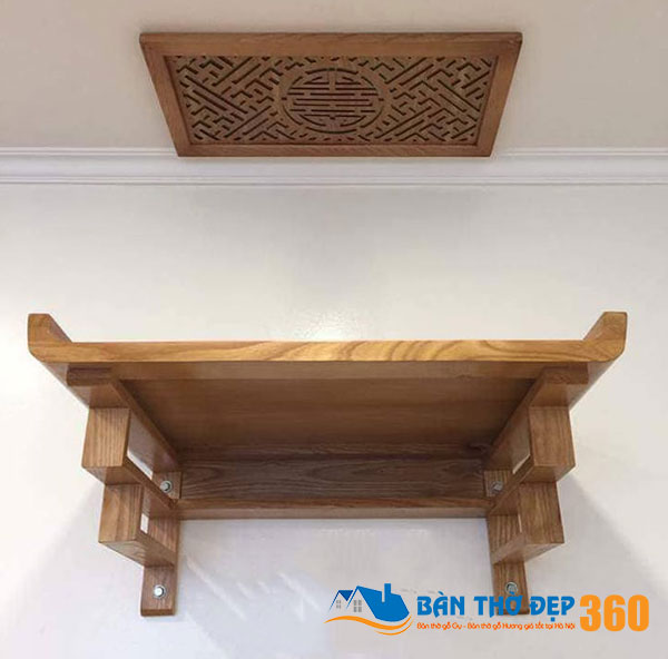 Địa chỉ bán bàn thờ chung cư hiện đại, chuẩn kích thước lỗ ban tài lộc