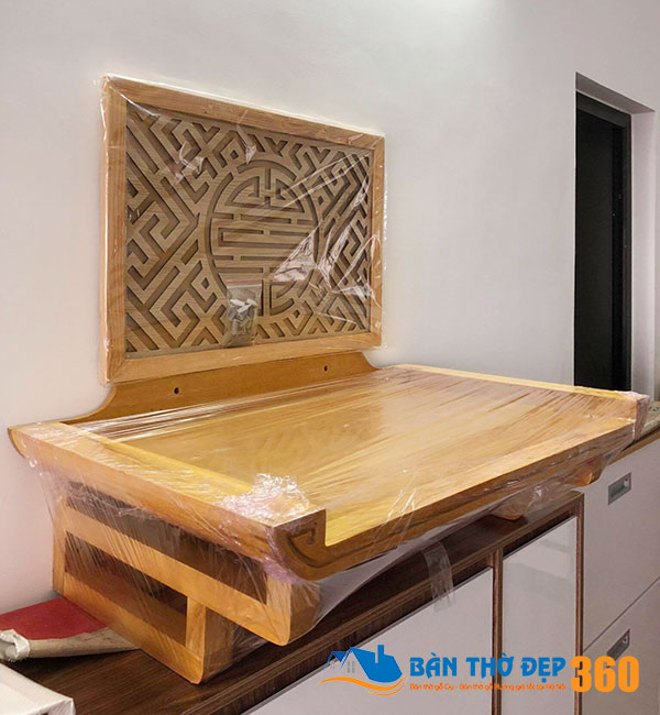 Địa chỉ bán bàn thờ chung cư hiện đại, chuẩn kích thước lỗ ban tài lộc