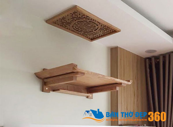 Địa chỉ bán bàn thờ chung cư hiện đại, chuẩn kích thước lỗ ban tài lộc