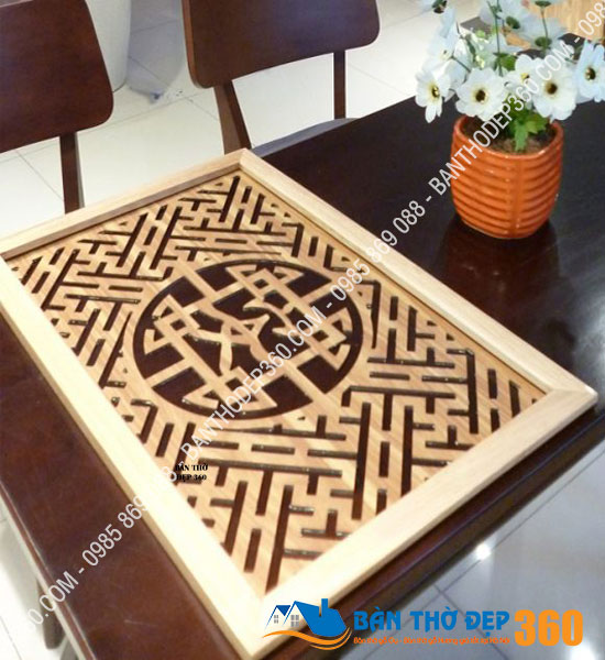 Mua tấm chống ám khói Tấm 41x61cm chữ LỘC màu vàng sồi ở đâu