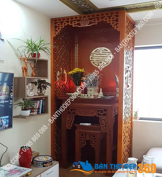 Cung cấp các Vách Ngăn CNC Phòng Thờ Chung Cư đẹp tại Hà Nội
