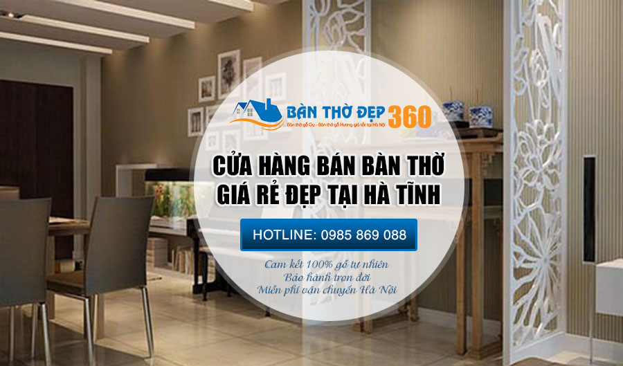 Địa chỉ bán bàn thờ chung cư giá rẻ tại Hà Tĩnh Uy Tín