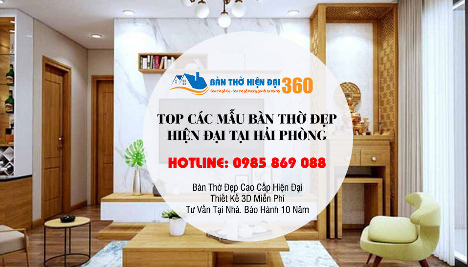Bàn Thờ Hải Phòng - Chuyên bán bàn thờ đẹp tại Hải Phòng