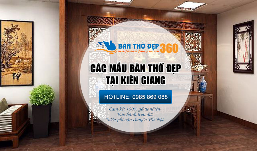 Top 50 Mẫu bàn thờ tại Kiên Giang Đẹp được thiết kế chuẩn Thước Lỗ Ban