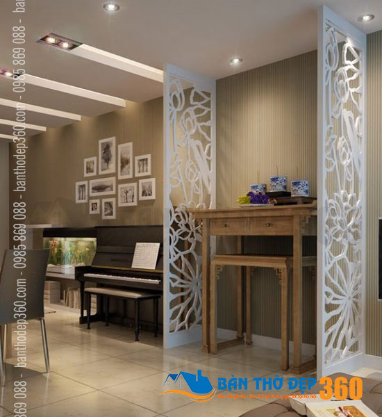 Thiết kế phòng thờ đứng giá rẻ tại Quận Thủ Đức HCM