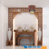 Báo giá thiết kế phòng thờ, bàn thờ chung cư Quận 4 HCM