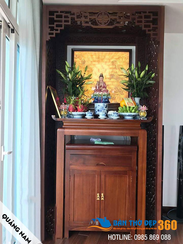 Địa chỉ sản xuất bàn thờ, sập thở, tủ thờ đẹp tại Quảng Nam