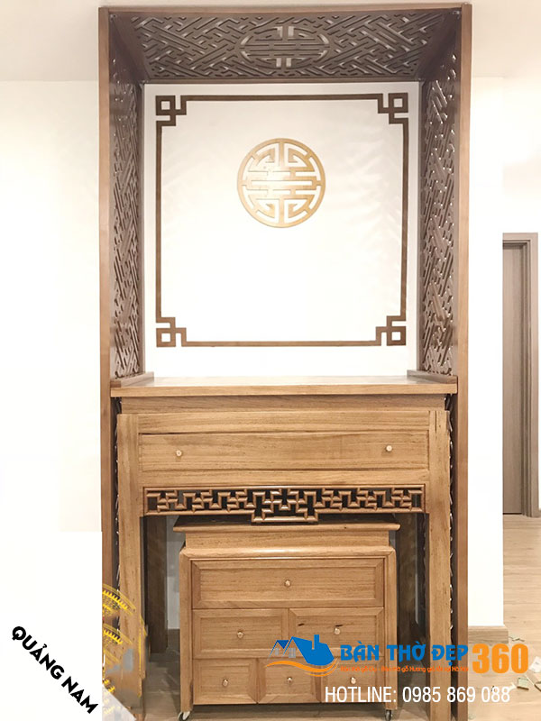 Địa chỉ sản xuất bàn thờ, sập thở, tủ thờ đẹp tại Quảng Nam