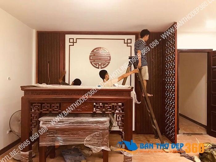 Địa chỉ chuyên cung cấp các mẫu bàn thờ, sập thờ tại Sơn La