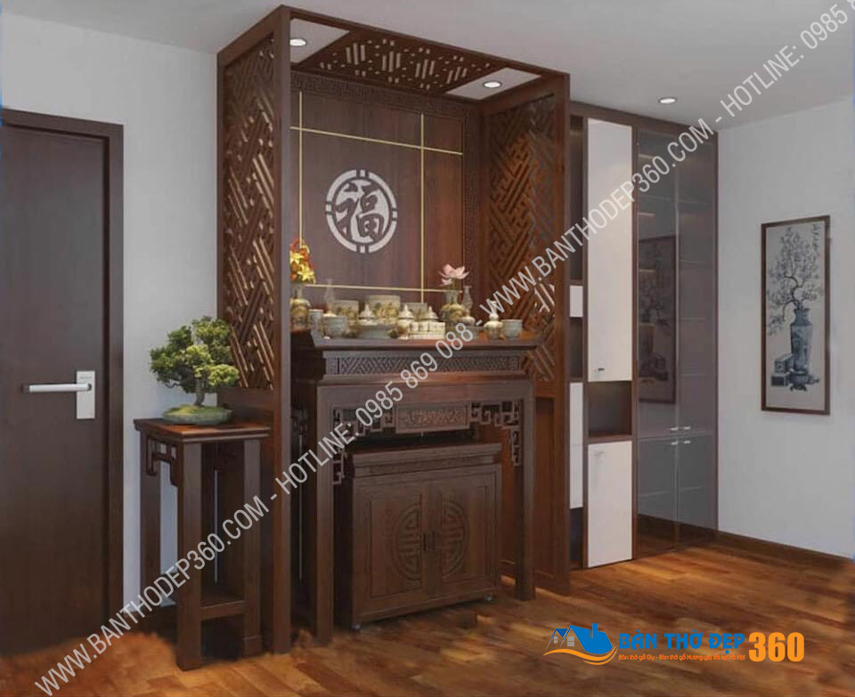 Địa chỉ bán bàn thờ, sập thờ, bàn thờ chung cư đẹp tại Tây Ninh