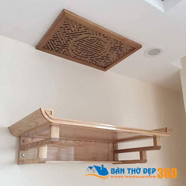 Bàn Thờ treo tường gỗ mít [ Bàn thờ hiện đại chung cư ]