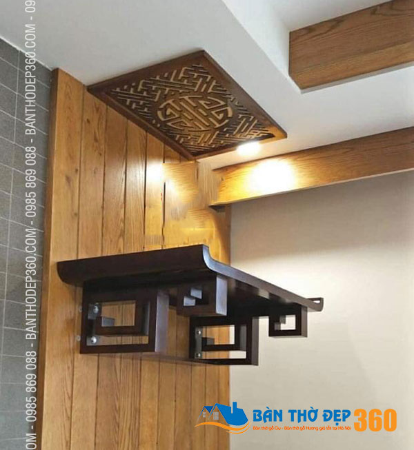 【3O+】 Mẫu Bàn Thờ Treo Tường Đẹp Hiện Đại
