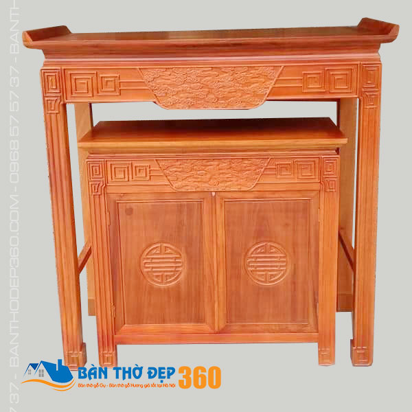 Bàn thờ đứng hợp phong thủy – Bàn thờ chung cư Đẹp Hiện Đại