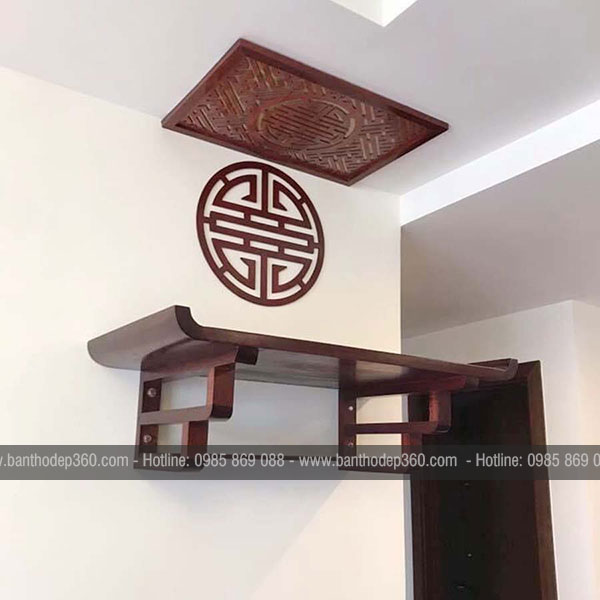 [Tiêu chuẩn] Kích thước, chiều cao bàn thờ phong thủy