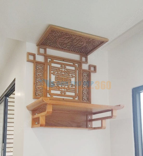 bằng giá bàn thờ treo tường