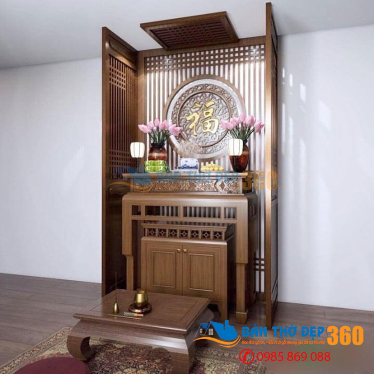 Mẫu bàn thờ chung cư, tủ thờ chung cư