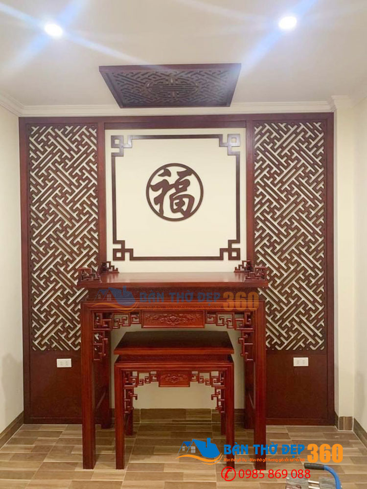100 mẫu ban thờ đứng hiện đại cho chung cư
