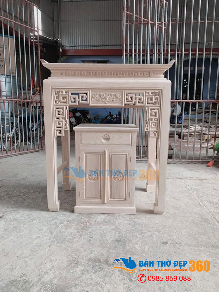 12 mẫu bàn thờ chung cư đẹp giá rẻ nhất 2021