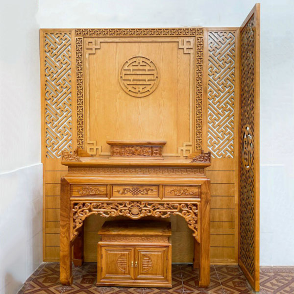 chiều cao bàn thờ đứng