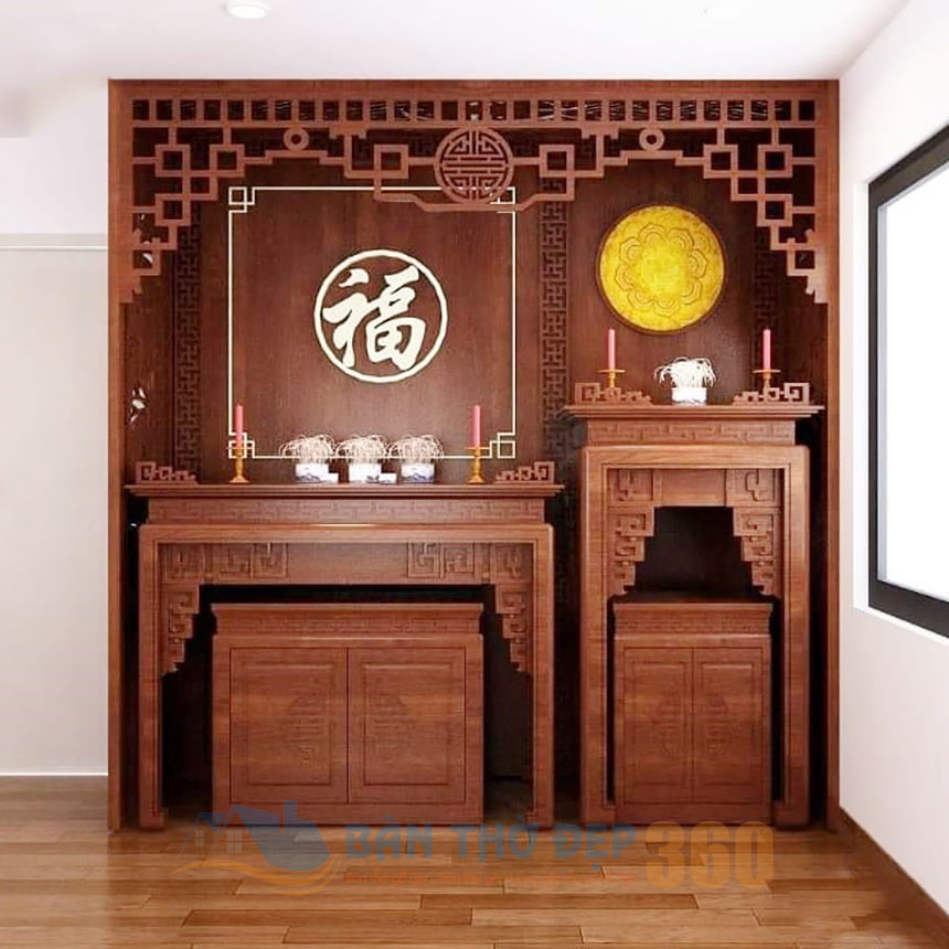 bàn thờ gia tiên đẹp
