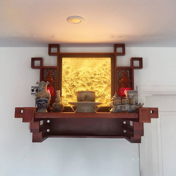 tranh trúc chỉ hoa sen